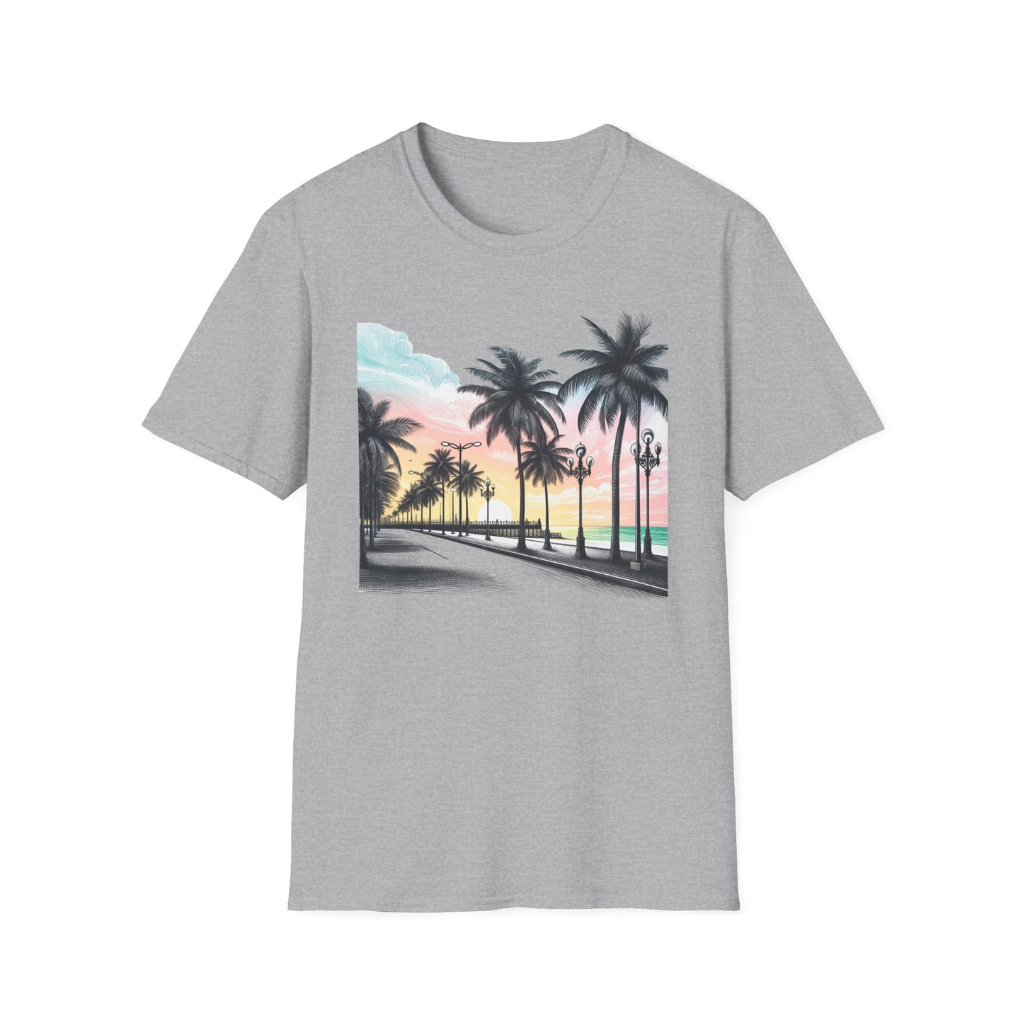 Life's a Beach - Unisex Softstyle T-Shirt