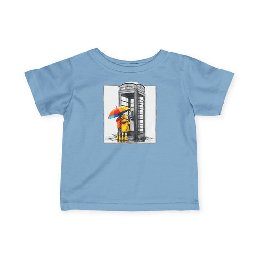 Standing Outside a Phonebooth With Change in my Pocket Infant Fine Jersey Tee