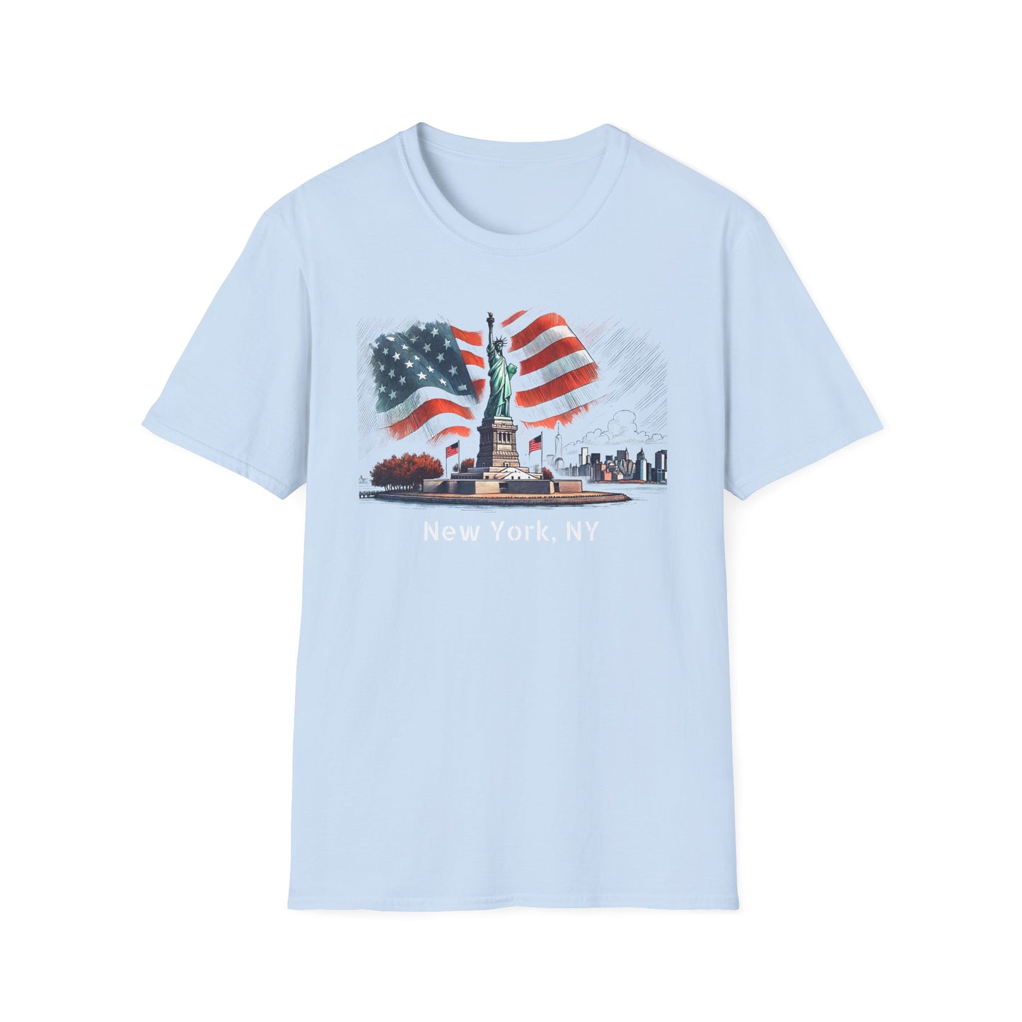 New York New York- Unisex Softstyle T-Shirt