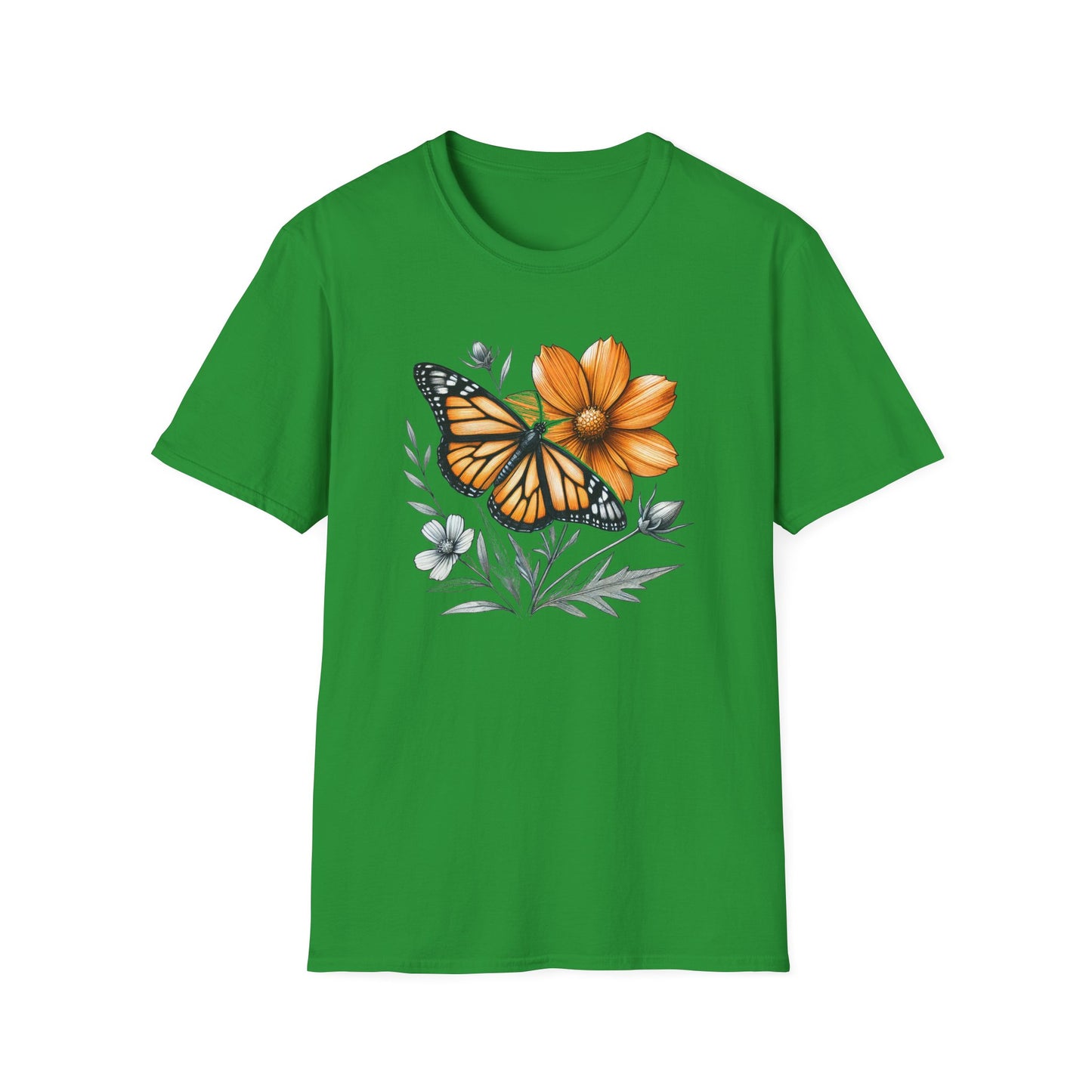 Float Like a Butterfly... - Unisex Softstyle T-Shirt