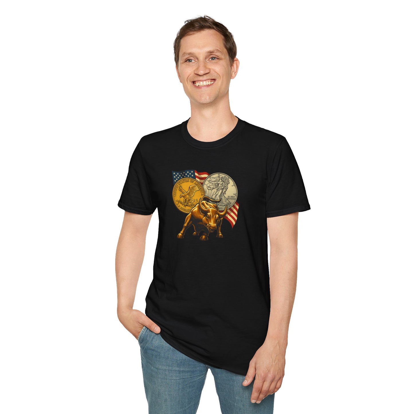 Wall Street's Gold Bull Heritage Tee