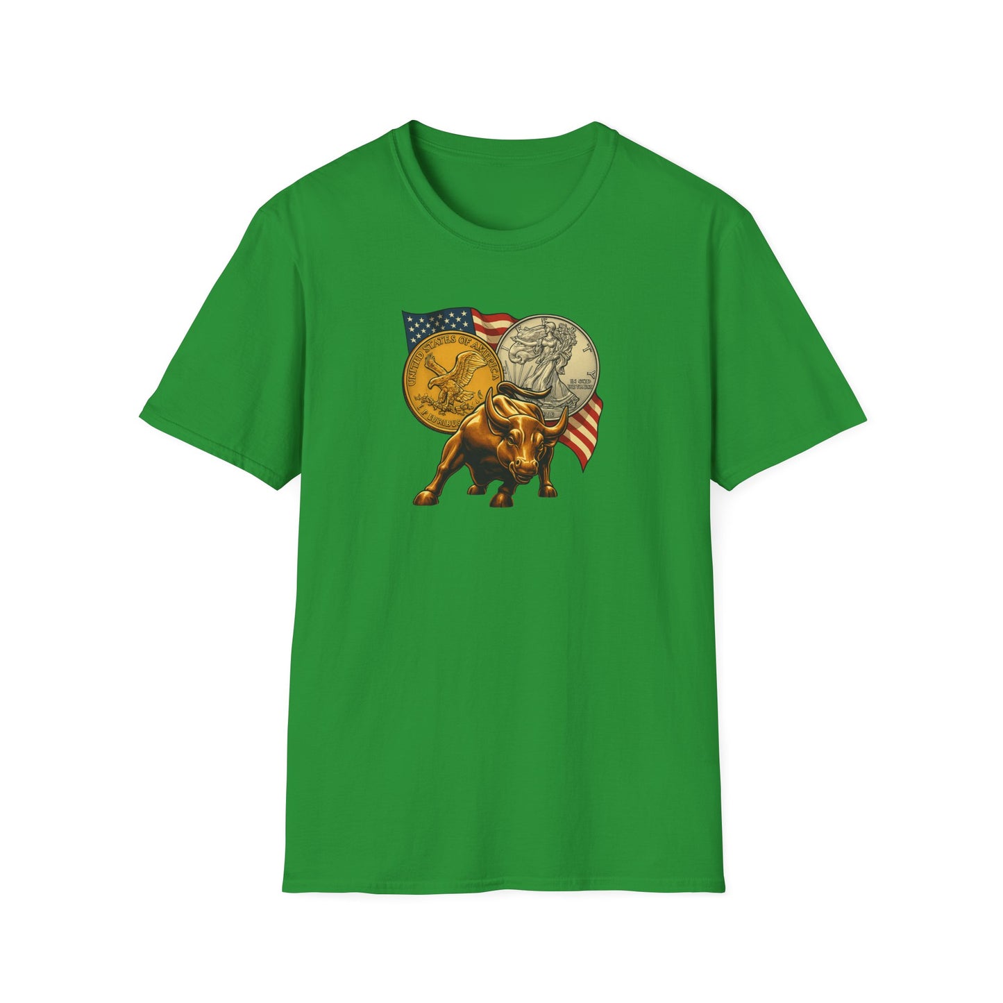 Wall Street's Gold Bull Heritage Tee
