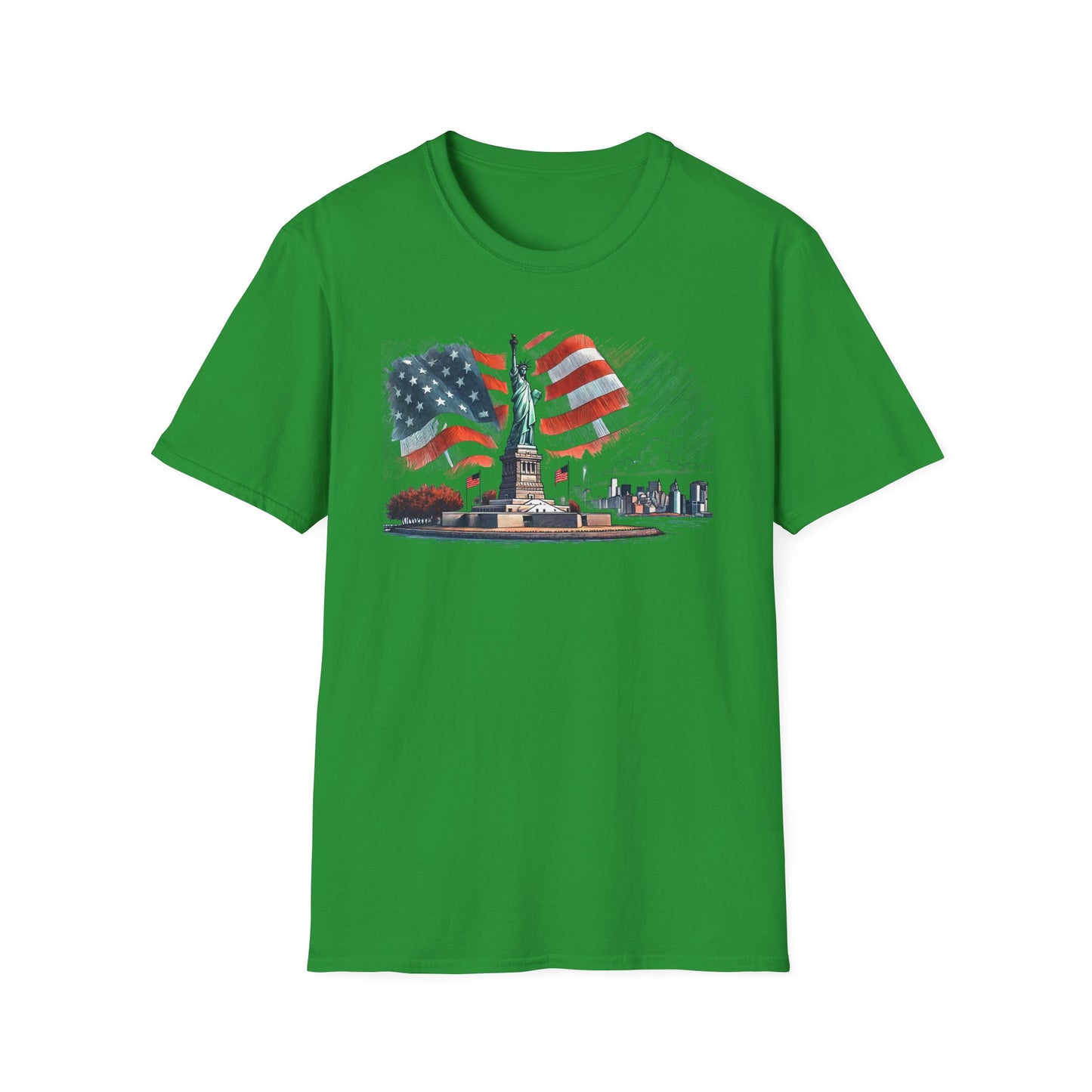 Land of the Free - Unisex Softstyle T-Shirt