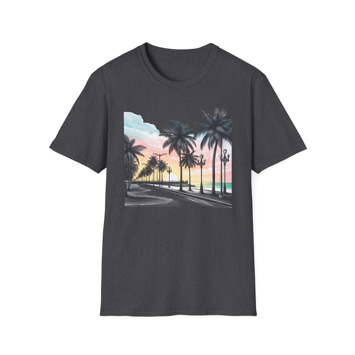 Life's a Beach - Unisex Softstyle T-Shirt
