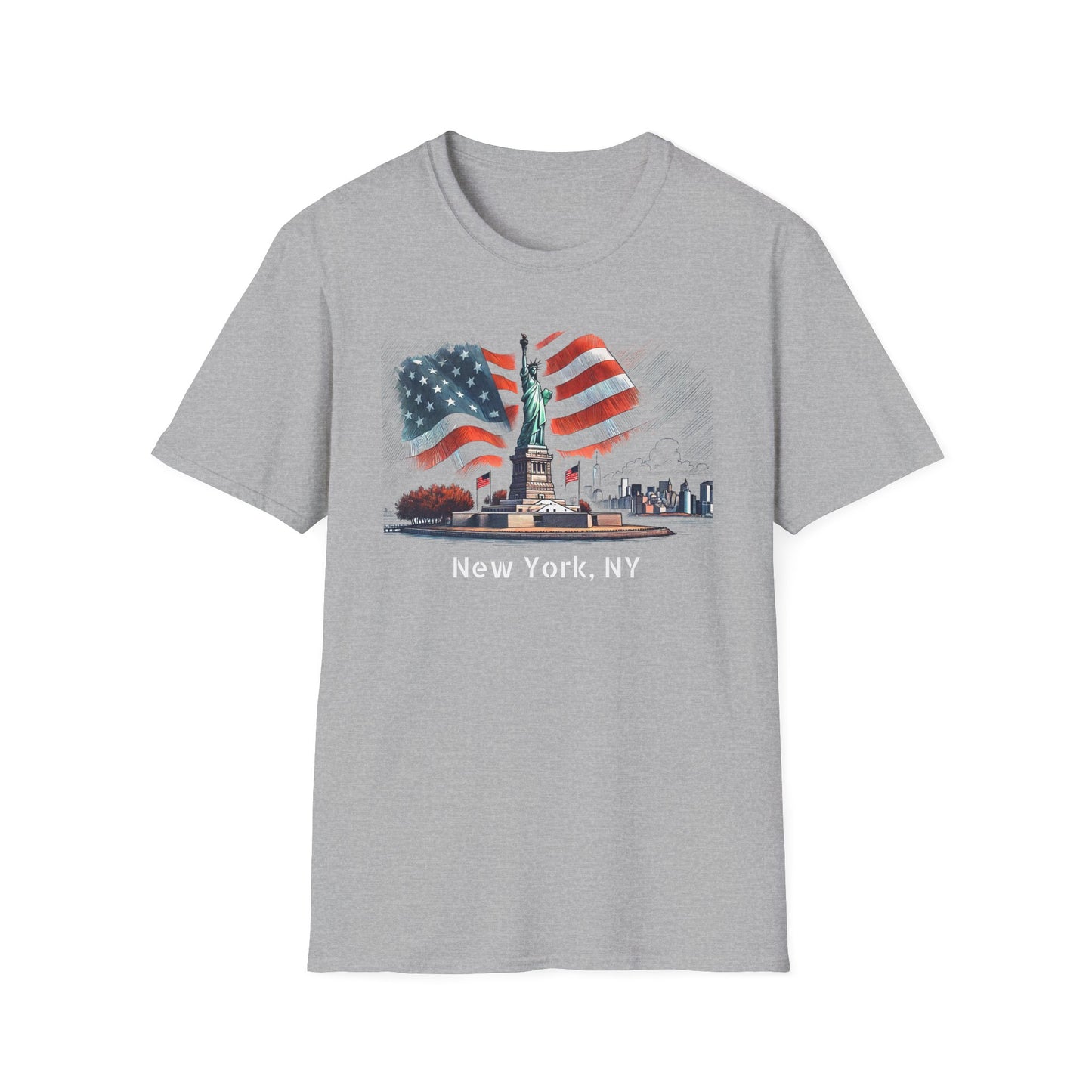 New York New York- Unisex Softstyle T-Shirt