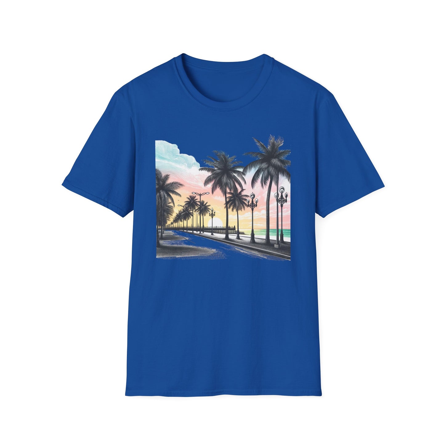 Life's a Beach - Unisex Softstyle T-Shirt