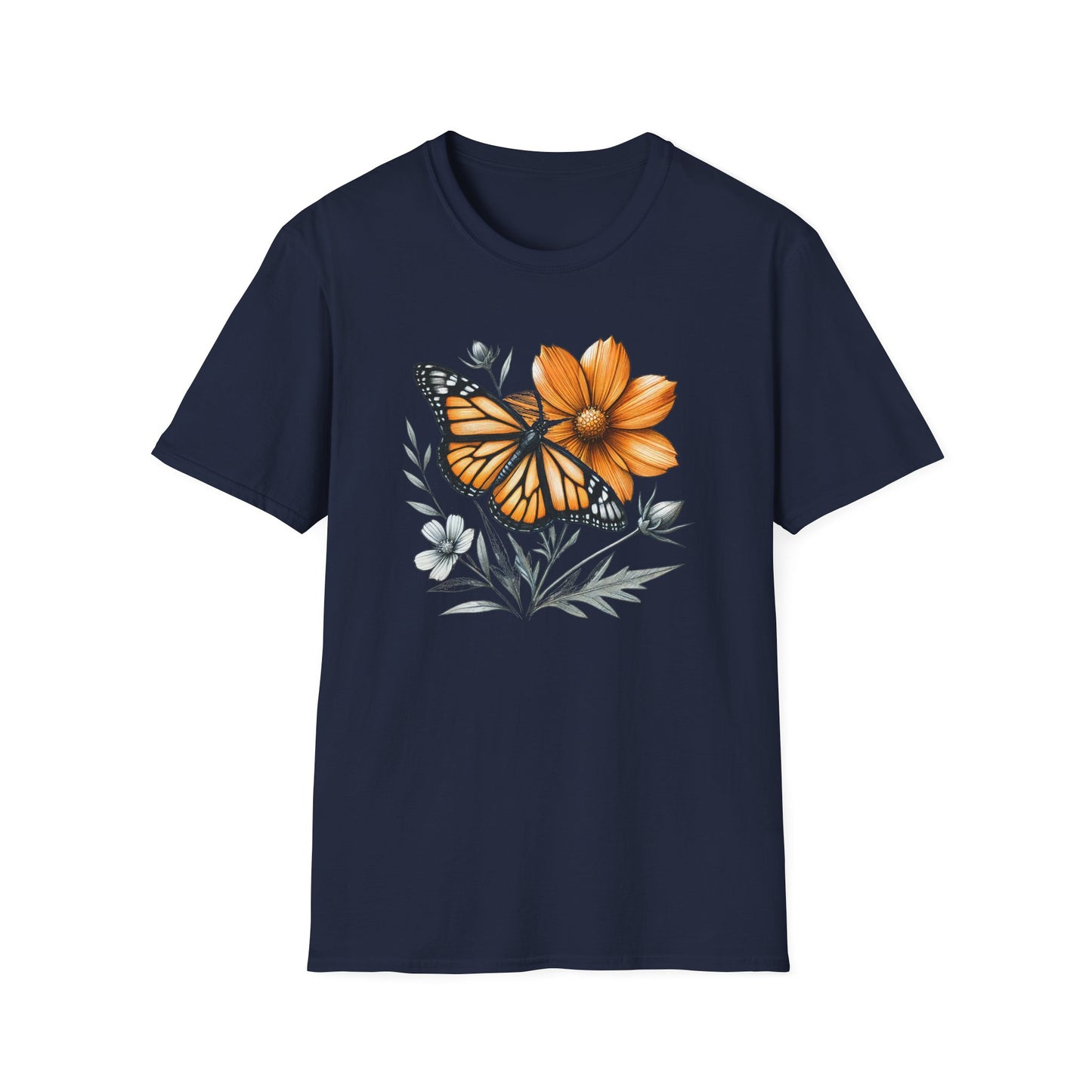Float Like a Butterfly... - Unisex Softstyle T-Shirt