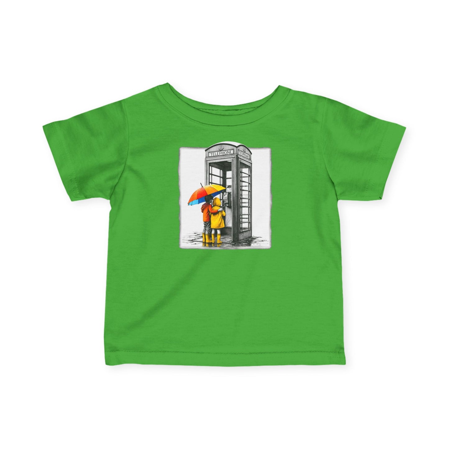 Standing Outside a Phonebooth With Change in my Pocket Infant Fine Jersey Tee