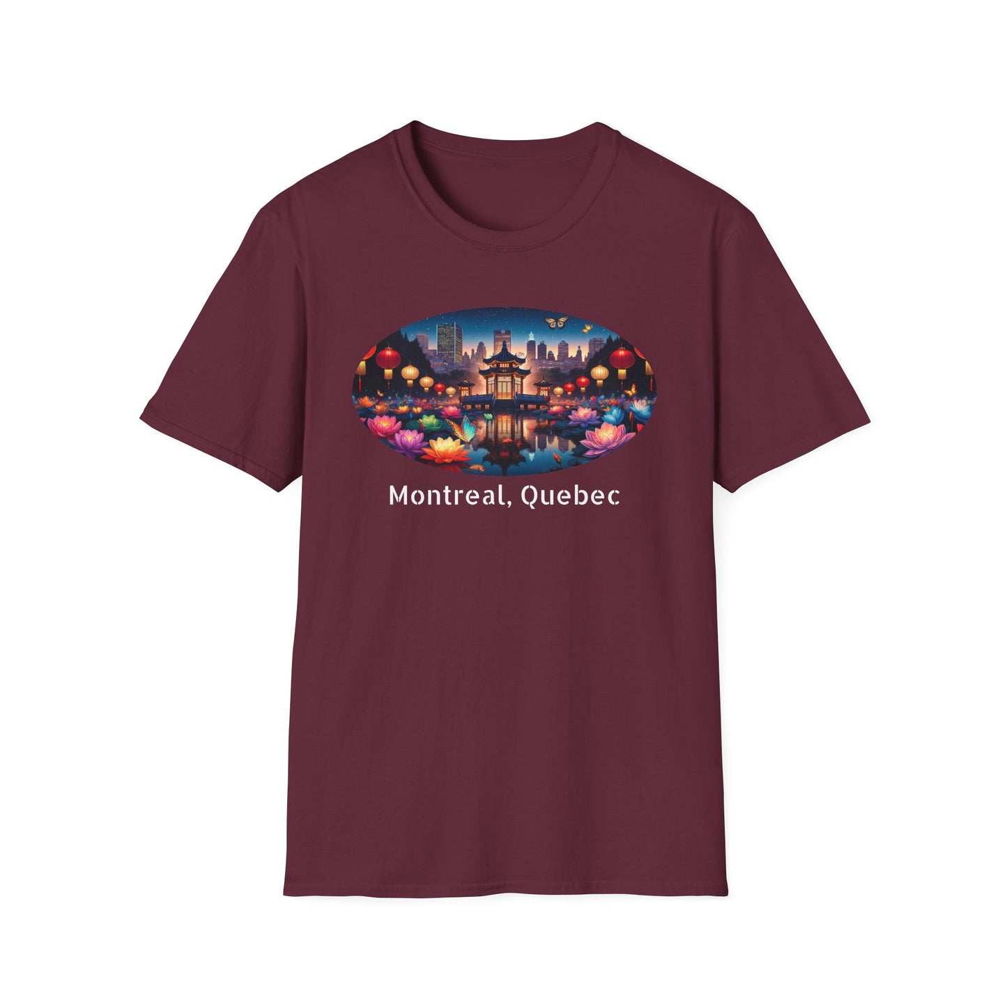 Montreal Lanterns - Unisex Softstyle T-Shirt
