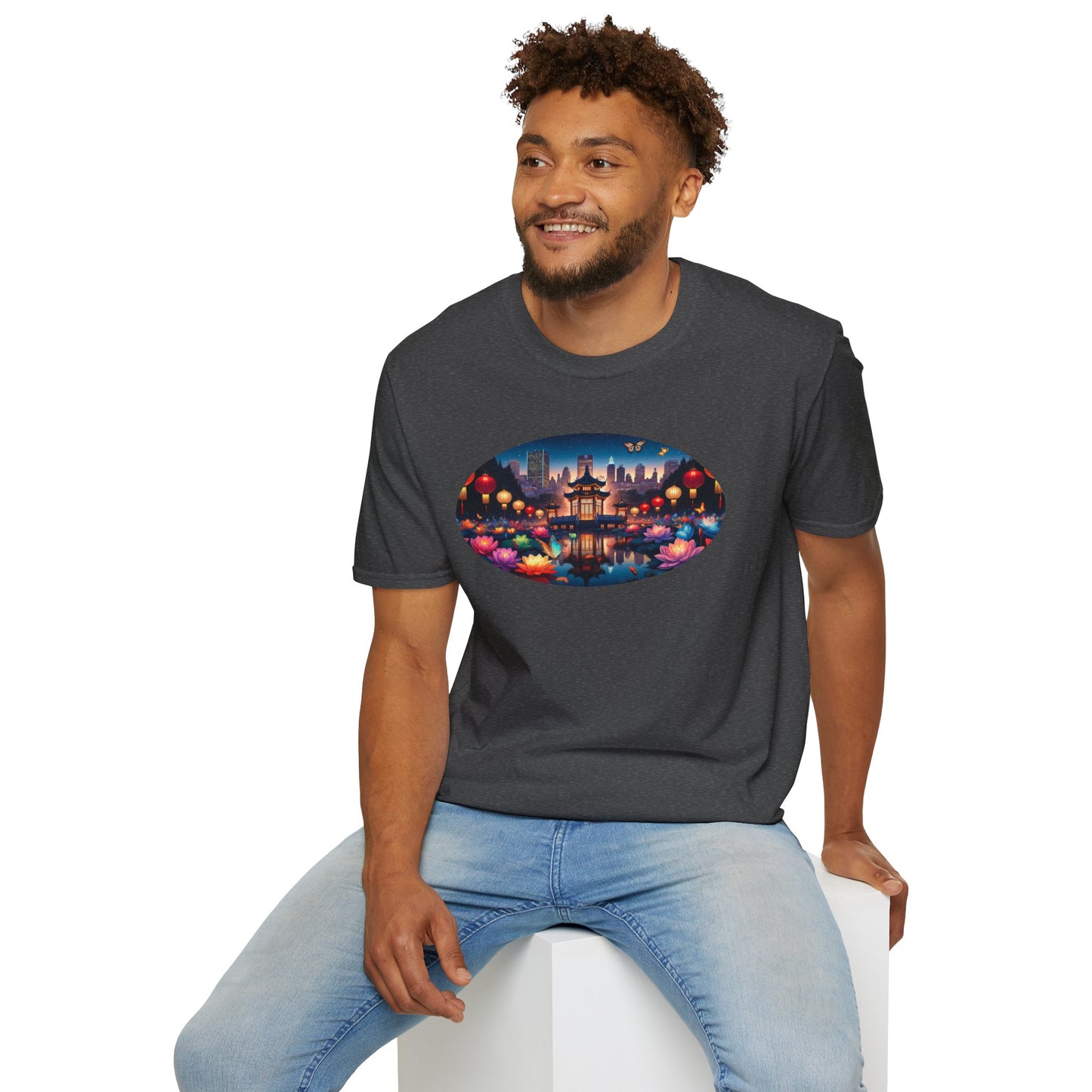 Light up the Night MTL - Unisex Softstyle T-Shirt