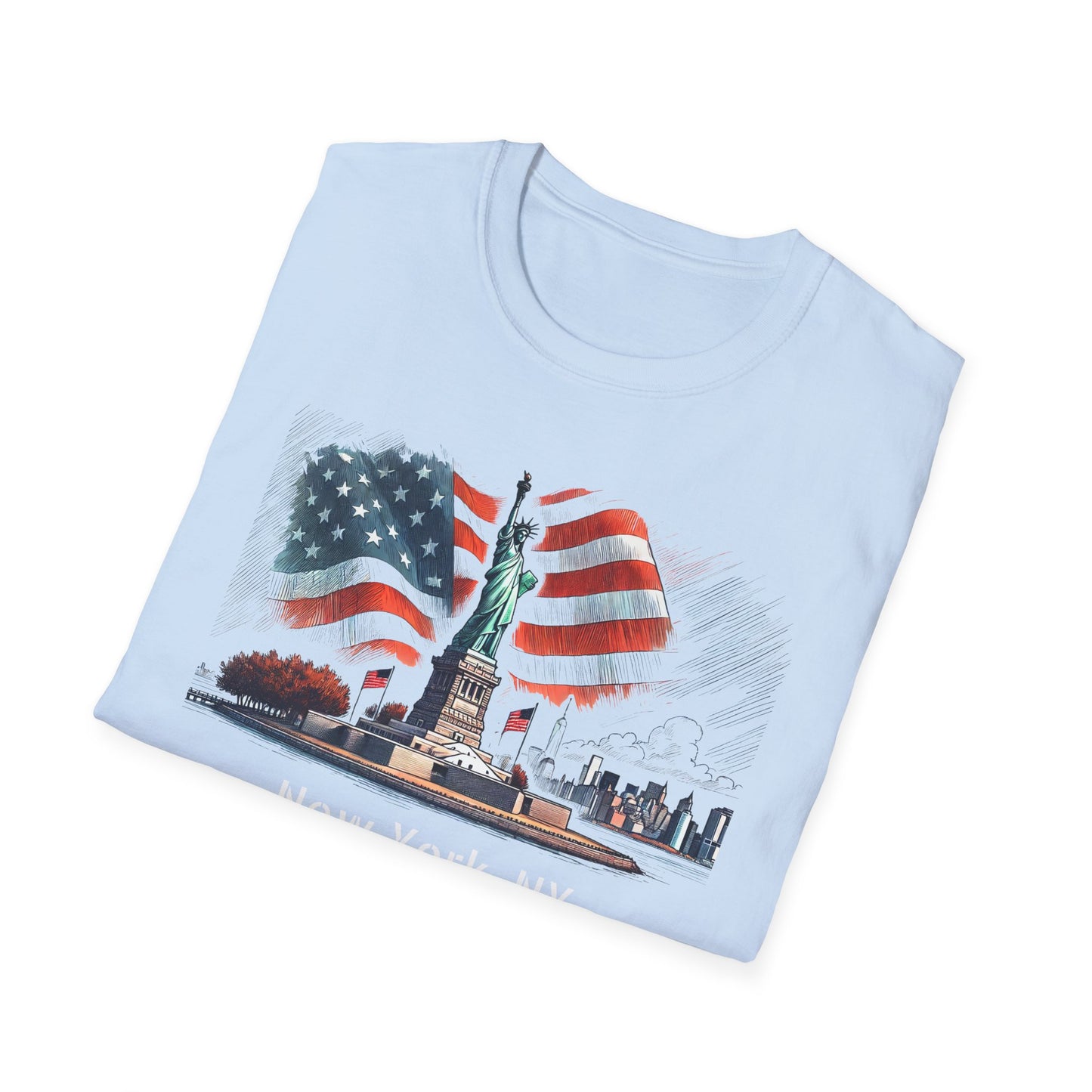 New York New York- Unisex Softstyle T-Shirt