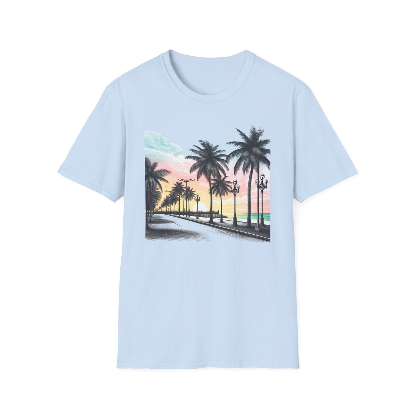 Life's a Beach - Unisex Softstyle T-Shirt