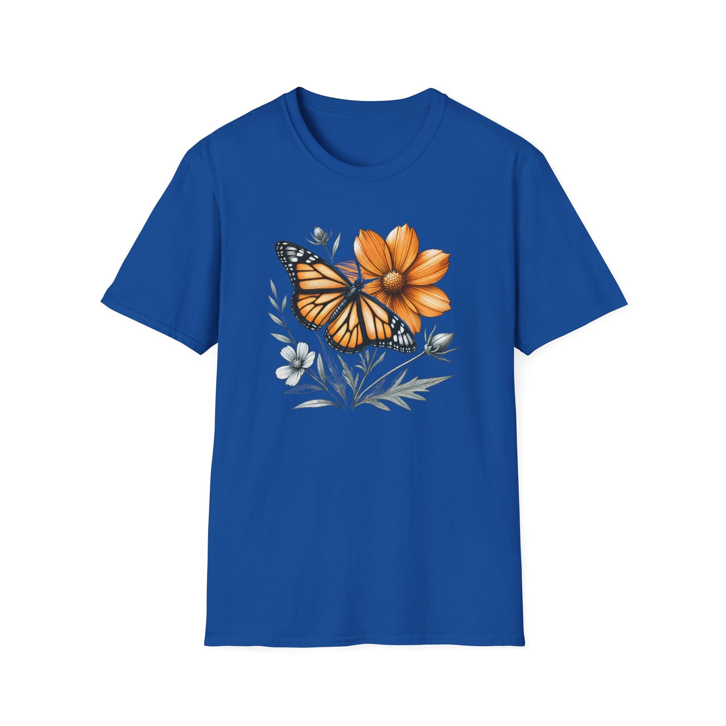 Float Like a Butterfly... - Unisex Softstyle T-Shirt