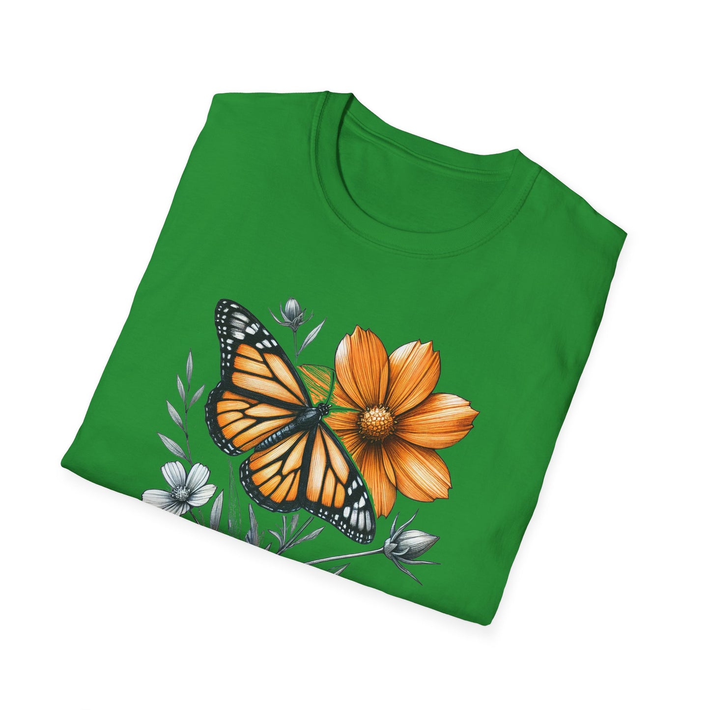 Float Like a Butterfly... - Unisex Softstyle T-Shirt
